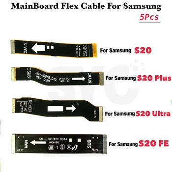 5 Adet Ana Kurulu Anakart İçin LCD Flex Kablo Samsung S20 FE S20 Artı S20 Ultra