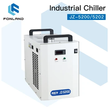 FONLAND JZ-5200/5202 için Endüstriyel Su Soğutucu CO2 Lazer Oyma kesme makinesi Soğutma 100-150W Lazer Tüp DG110V AG220V