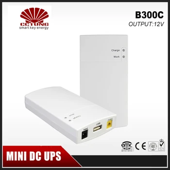 Mini Taşınabilir UPS 12V2_5A DC Çevrimiçi Güç Kaynağı Lityum Pil 7800mAh Max7 saat Yedekleme Süresi CCTV ve Modem Ekipmanları